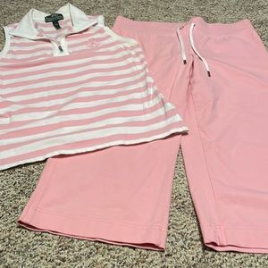 Ralph Lauren Active Wear Outfit. Large